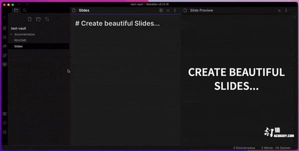 Advanced Slides for Obsidian 国内镜像